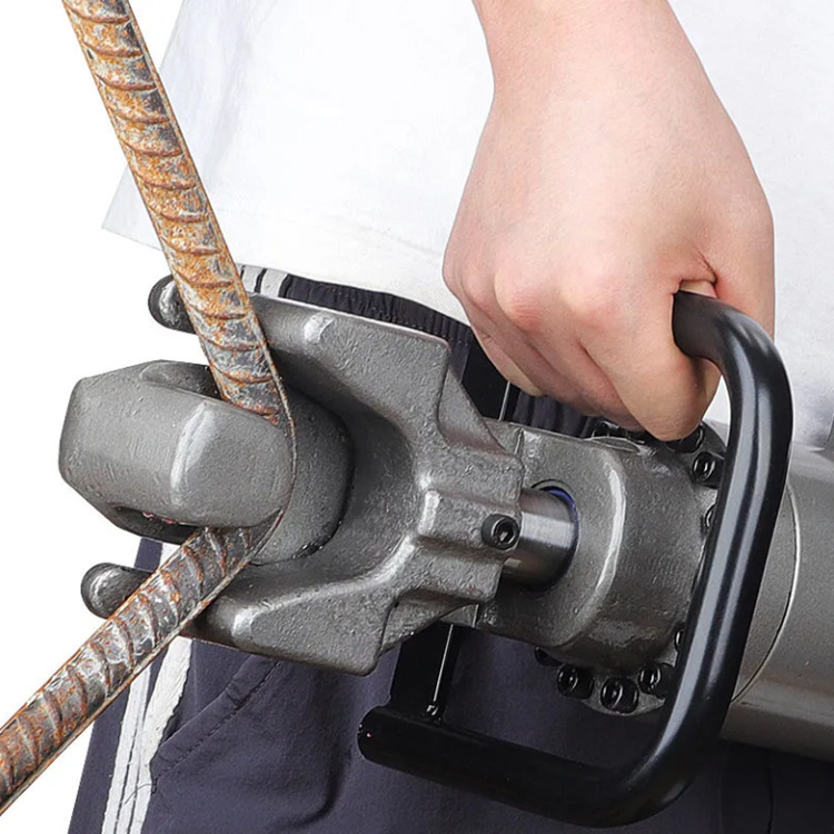 电动液压钢筋弯箍机 28型手持桩头弯曲机 电动螺纹钢筋折弯机器