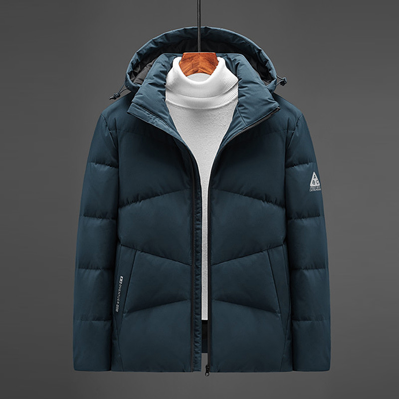Men's Padded Jacket Lightweight Winter Workwear Trendy Style_voghion.com