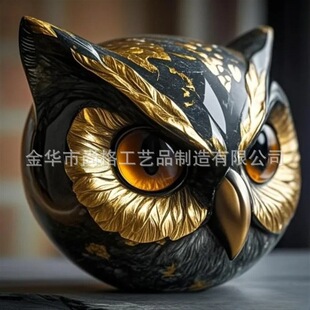 �羳��ƷLuxury Owl Stone Sculpture���A؈�^��ʯ��[��