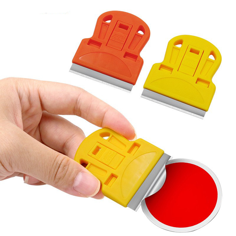 Mini espátula de limpieza de plástico para automóviles, pequeña espátula para quitar pegamento, hermosa espátula para quitar pegamento de azulejos de vidrio de costura, espátula para herramientas de espátula
