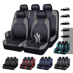 Amazon Mexico Cross-Border Foreign Trade Car Seat Cover Single-Line Diamond Quilted Embroidery Pu Leather Export to Europe and America