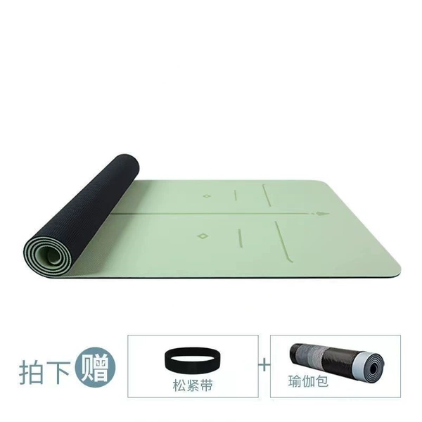 Posture Line Green Grass [Yoga Mat + Straps + Net Bag]