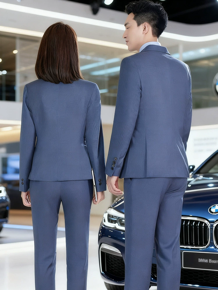 BMW, униформа для работы, классический пиджак костюма для мужчин и женщин, рубашка, брюки
