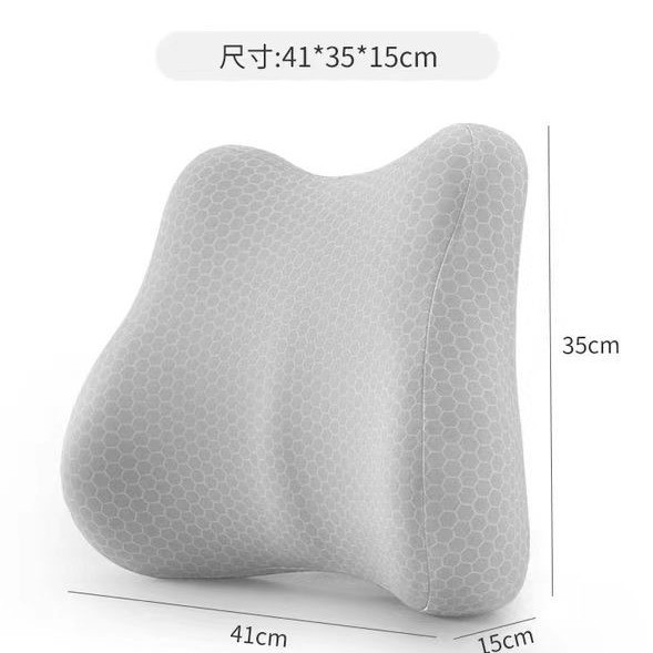 Cushion Office Lumbar Support Seat Cushion for Prolonged Sitting, Waist Protection Artifact for Pregnant Women, Memory Foam Chair Back Cushion for Car Use