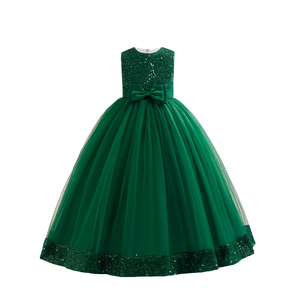 Amazon nuevo vestido de princesa, vestido de princesa, arco de malla, vestido de princesa, vestido de gala