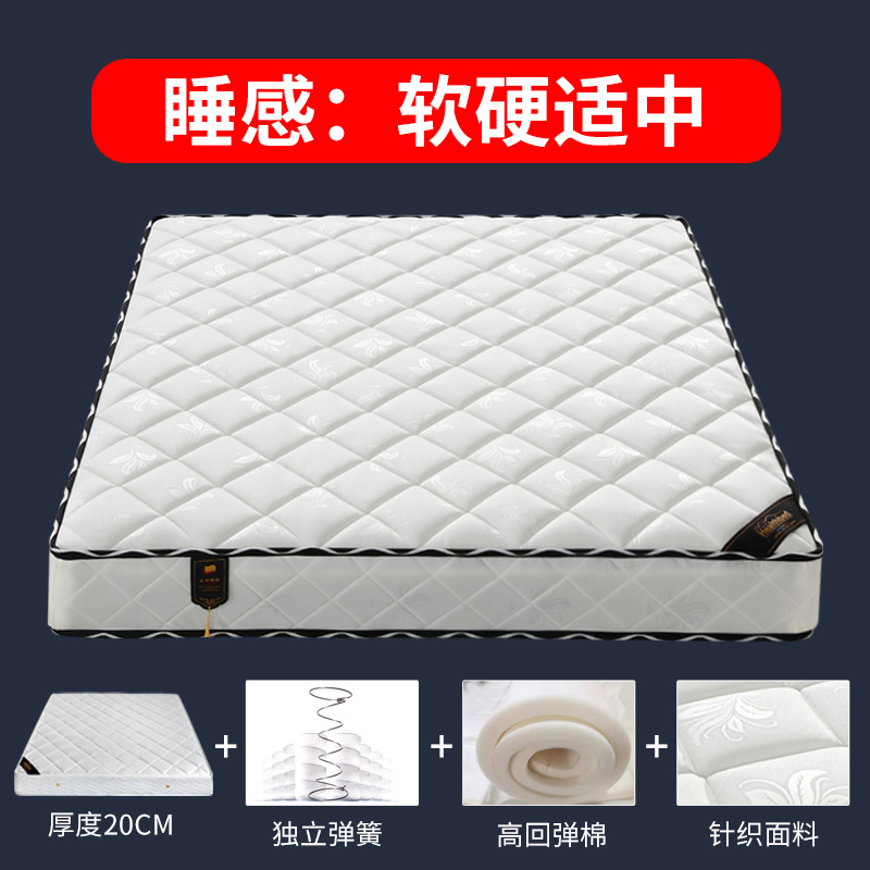 독립적 인 봄 매트리스 20cm 니트