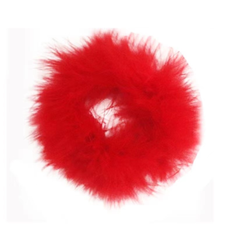 보통 빨간 깃털 팻 링