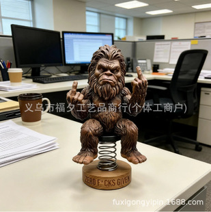 �¿�Bigfoot Sasquatch Bobblehead��֬��܇�u�^���޼Ҿ��b[��