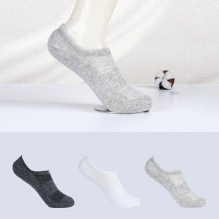 包邮批发精梳棉网眼束腰橡筋船袜防滑硅胶 NO SHOW SOCK隐形袜