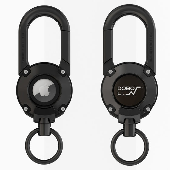 Cross-border new products can be added with logo for Apple locator AirTag anti-loss device protective case keychain