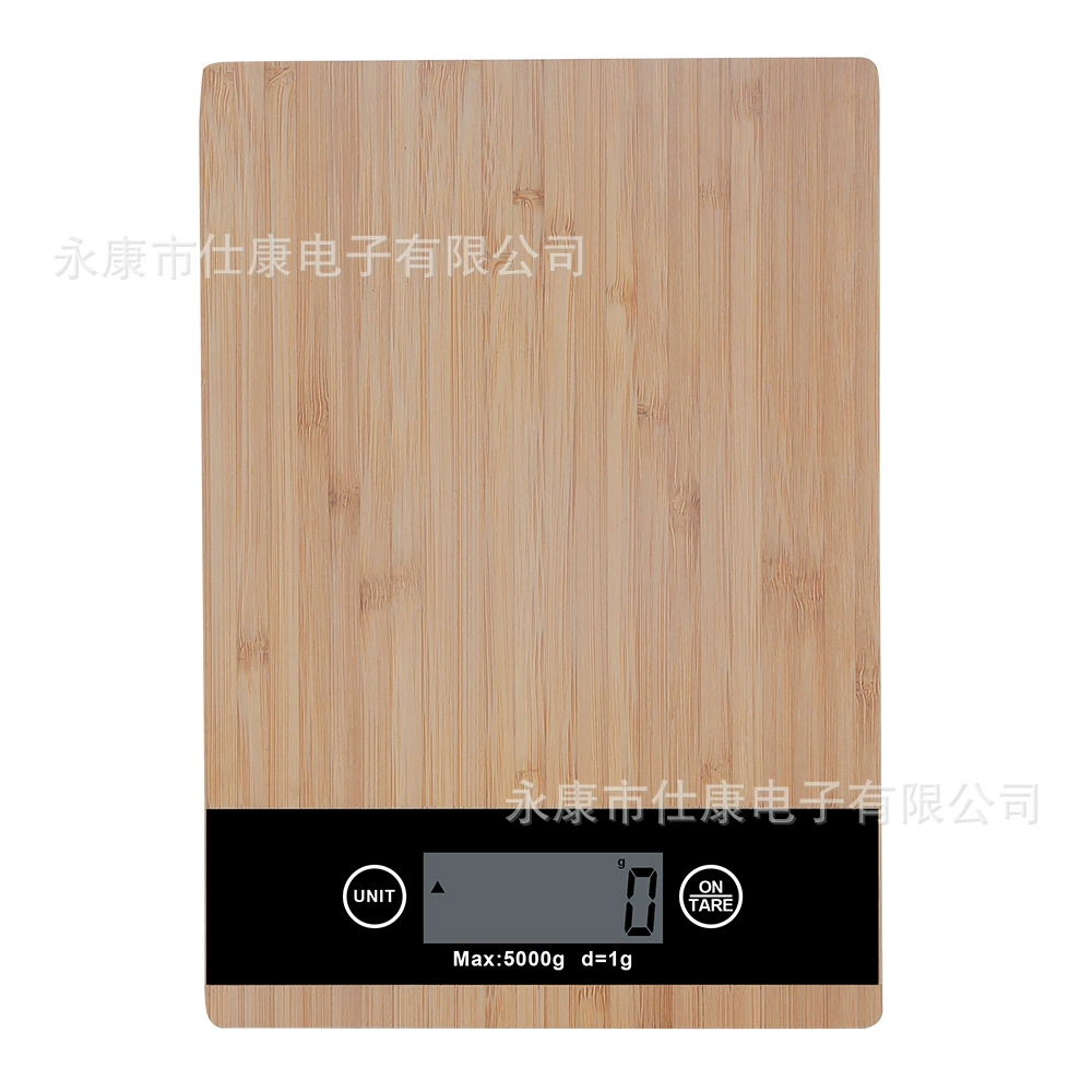 Бамбуковые доски кухонные весы еда весы для выпечки мини-маленькие весы 5 кг кухонные электронные весы бытовые трансграничные горячие продажи