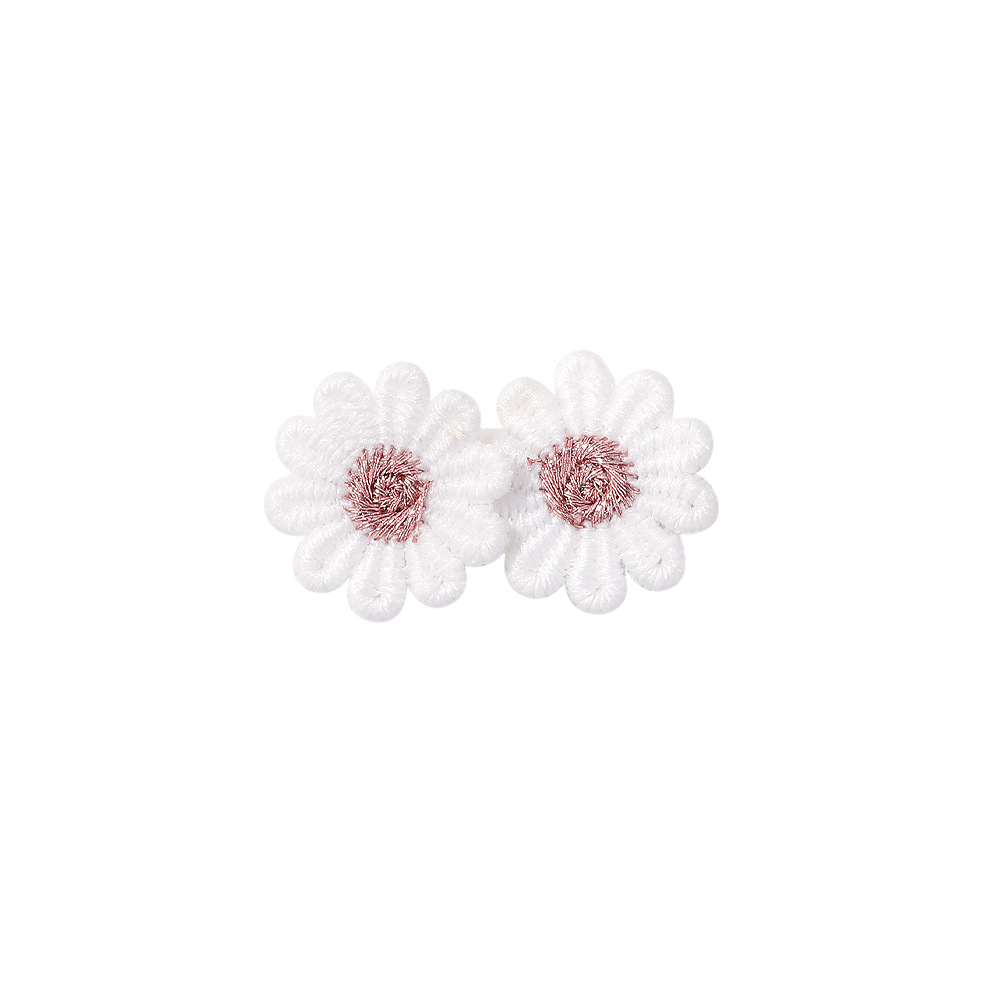 Kid'S Sweet Flower Cloth Hair Clip display picture 9