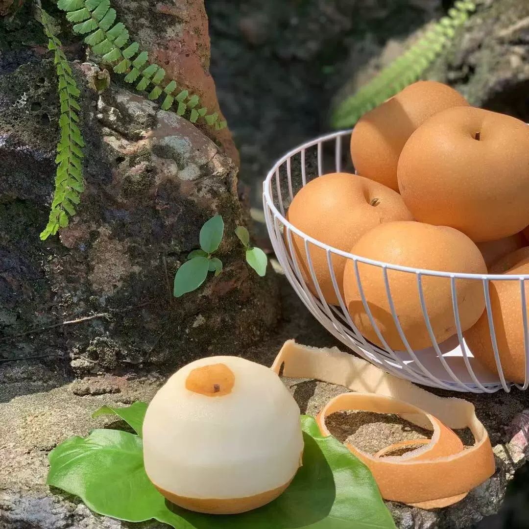 山东秋月梨新鲜水果礼盒脆甜羊脂冰糖莱阳梨5斤非丰水黄梨批代发