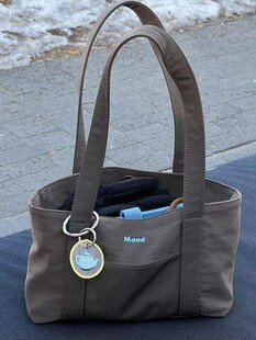 Capacious nylon handheld shoulder bag for leisure, one-shoulder bag for traveling