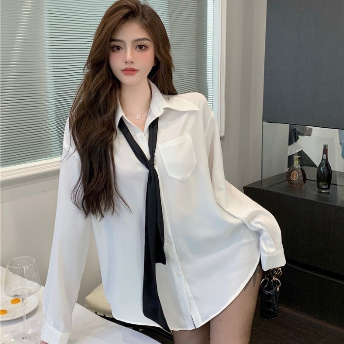 T-Shirt JK Uniform Shirt Skirt Dress Pleated Skirt Women's Autumn Winter Spring Summer Two-piece Suit Short Skirt Shirt