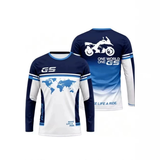2026 Men's Gs Motorcycle Adventure Long Sleeve T-Shirt Quick-Dry Breathable Motorcycle Sports Shirt Comfortable Long Sleeve