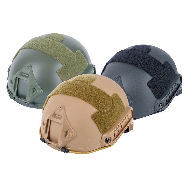 Fabricante de cascos tácticos suministro directo, gran precio, descuento, entrenamiento especial de persona real, función rápida, cascos tácticos DIY