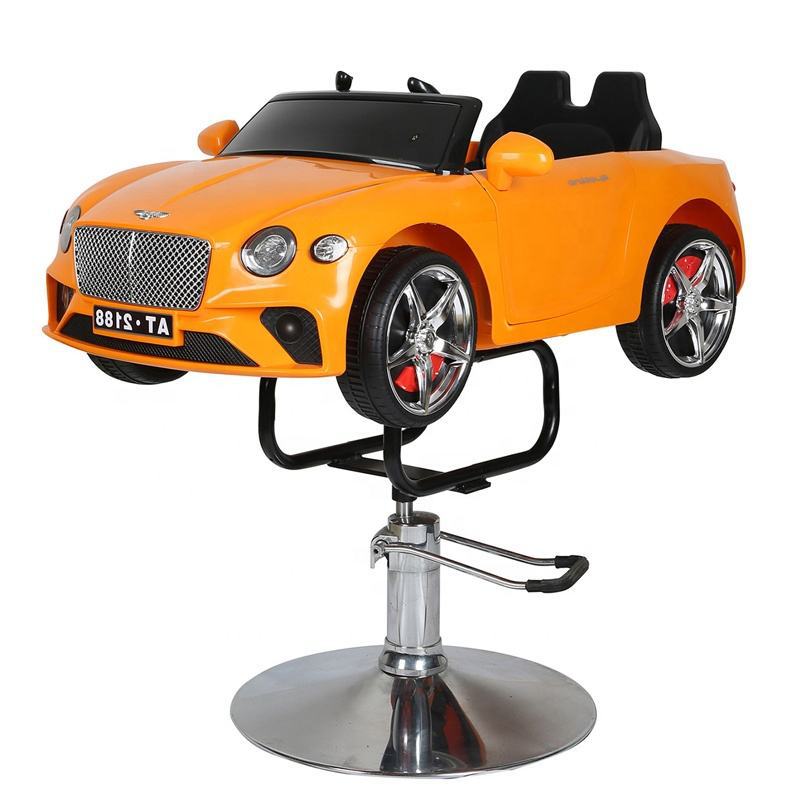 Silla de peluquería transfronteriza para niños silla de cabello giratoria silla de elevación salón de peluquería multifuncional asiento de automóvil de dibujos animados al por mayor image 97