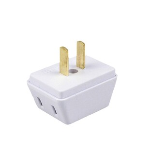 Creative Multi-Functional Travel Power Adapter with One Input and Three Outputs, Us Standard, 1-to-3 Socket Converter