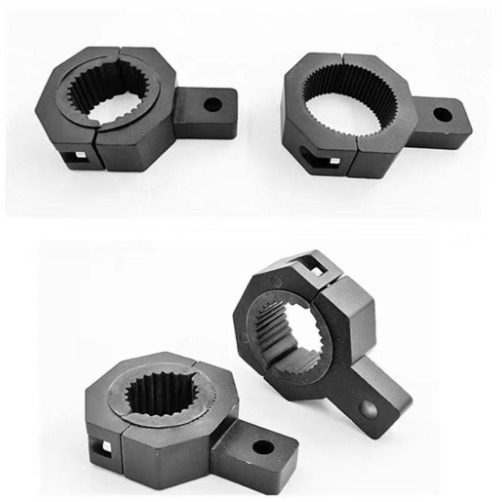 Clip de tubo de fijación de aleación de aluminio de bicicleta Clip multifuncional Clip de soporte de perfil de aluminio Clip de tubo circular Clip QQ