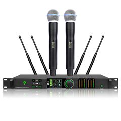 ワンキーのハウリング防止クロスボーダー真のダイバーシティ無線マイク家庭用k歌残響EQ動輪KTV専門無線