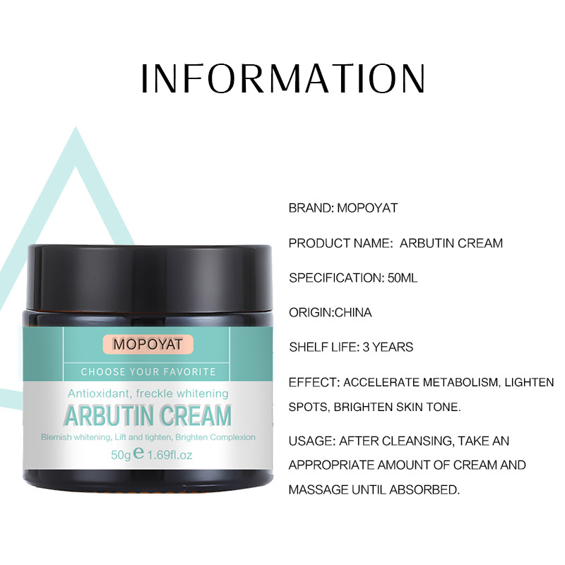 Arbutin Cream Application