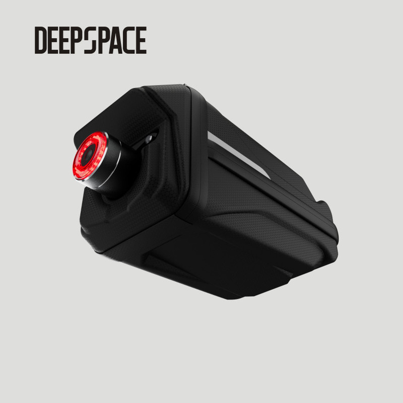 DEEPSPACE自転車夜ライドテールライトQ3インテリジェント誘導ブレーキライトサドルバッグマウンテンロードテールバッグ|undefined