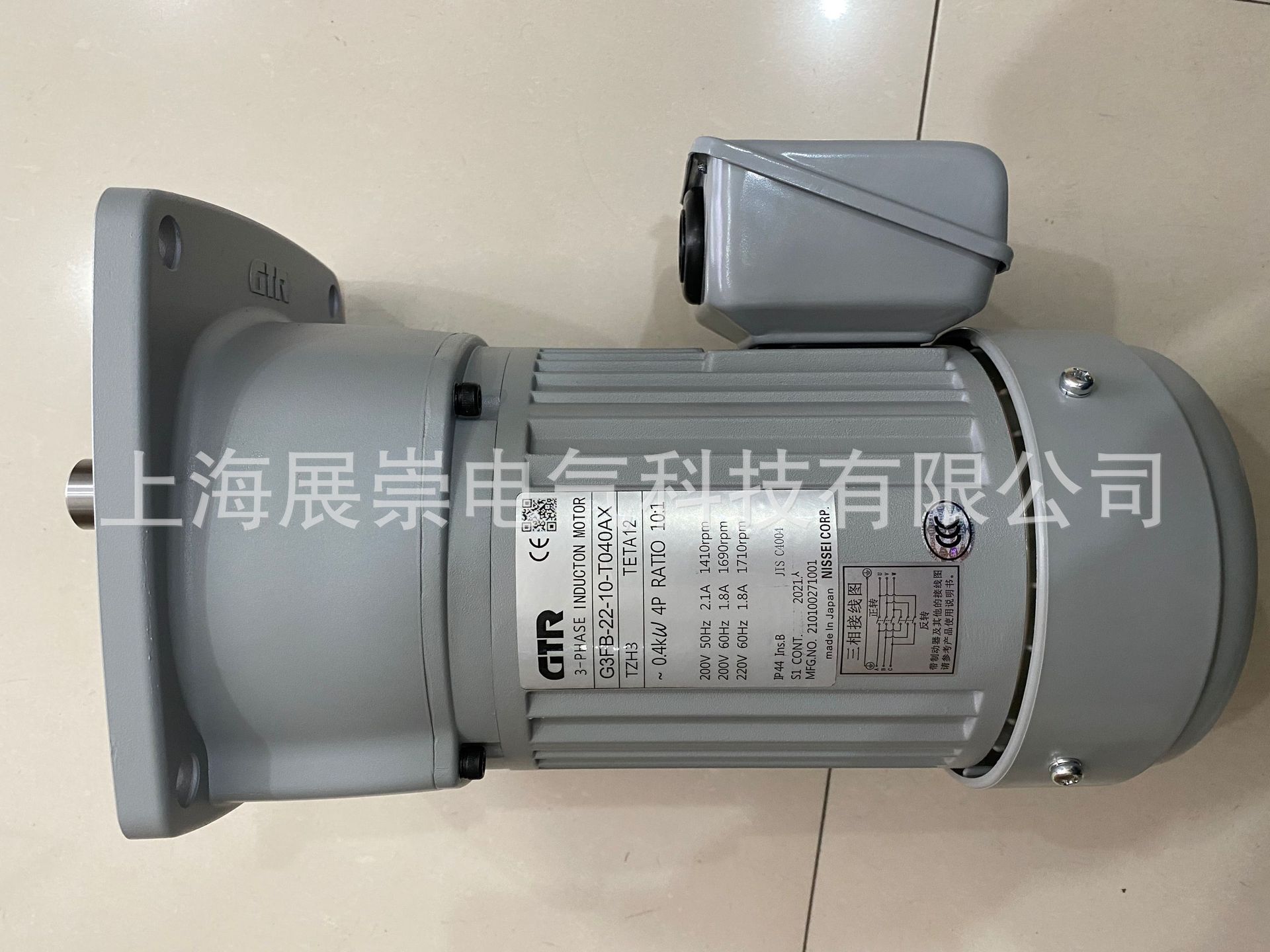 GTR电机 NISSEI日精马达 FSMN-30-80-T020WA  FS30N80-CNB020TWCT