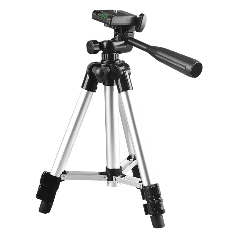 Trípode de cámara portátil al por mayor ajuste telescópico de altura soporte de luz de pesca nocturna PTZ trípode aleación de aluminio