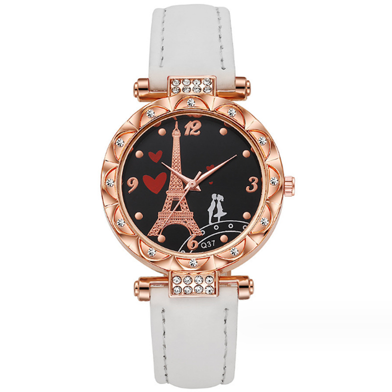 All Seasons Season Women's Gender Casual Style Casual Tower Heart Shape Buckle Quartz Watch Women's Watches