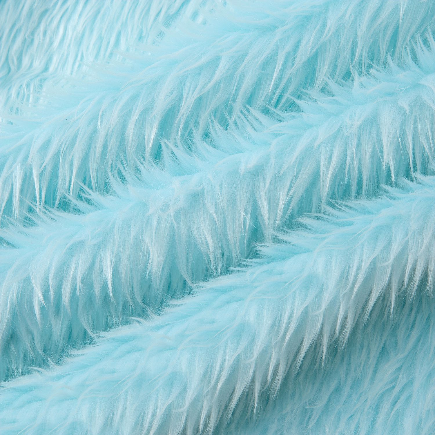 現物の3cm洗水ウサギの毛のローラー93色のおもちゃの服装の家庭用紡績の靴の材料の人造の長い毛の生えた生地の落水した毛