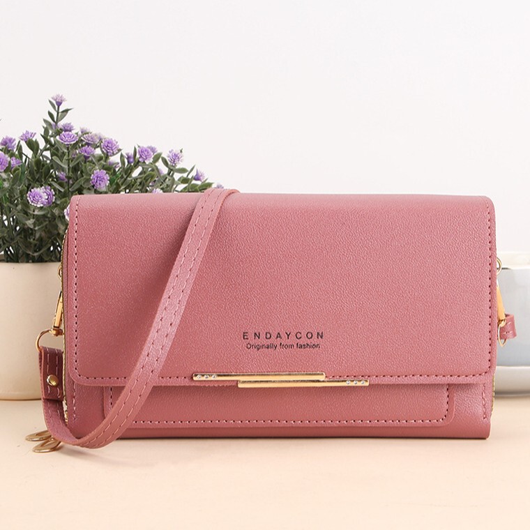 New Mobile Phone Bag, Women's Wallet, Multi-Functional Shoulder Crossbody Bag, Medium-Length Clutch Bag, Coin Purse