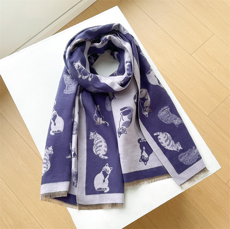 고양이 2—보라색