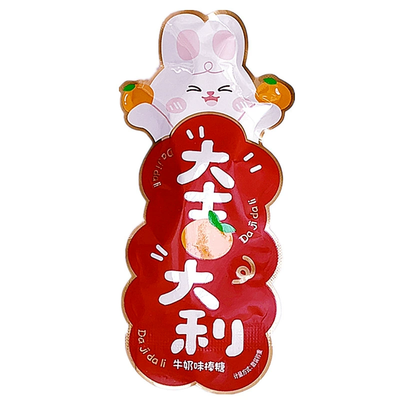 唯口爱 Happy Days Milk Flavored Coconut Milk Flavored Lollipops Bulk Wedding Candy Snacks Candy Wholesale