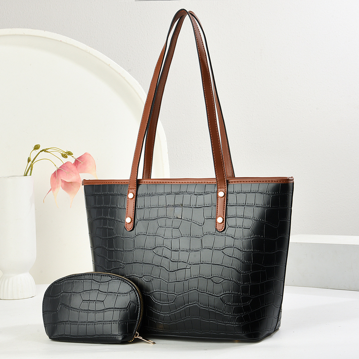 Bolsa retro de gran capacidad de verano 2025, nueva bolsa de hombro simple, bolsa de transporte de moda, bolsa de mochila.