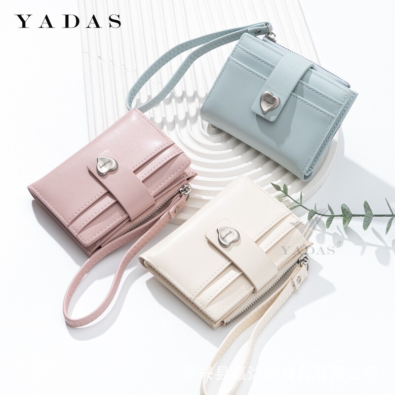 Y2K Heart-Shaped Women's Wallet, Multi-Functional, Large-Capacity, High-End Coin Purse, Key Bag, Multi-Card Slot Id Card Holder Y2K Heart-Shaped Women's Wallet, Multi-Functional, Large-Capacity, High-End Coin Purse, Key Bag, Multi-Card Slot Id Card Holder