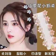 儿童花朵抓夹宝宝可爱小号刘海侧边夹头饰小女孩不伤发碎发卡发饰