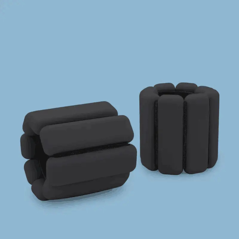 Tobillo y muñeca pulsera pierna y brazo peso ajustable deportes pulsera 2 lbs 4 lbs