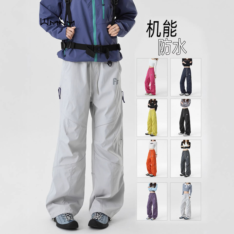Cloud Gray Functional Tactical Pants for Men and Women, Spring Mountain-Style Paratrooper Pants, Cleanfit, Triple-Protection Outdoor Workwear Pants Cloud Gray Functional Tactical Pants for Men and Women, Spring Mountain-Style Paratrooper Pants, Cleanfit, Triple-Protection Outdoor Workwear Pants