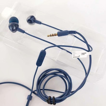 C200SI入耳式 有线耳机3.5接口带麦克风重低音耳机耳麦运动游戏