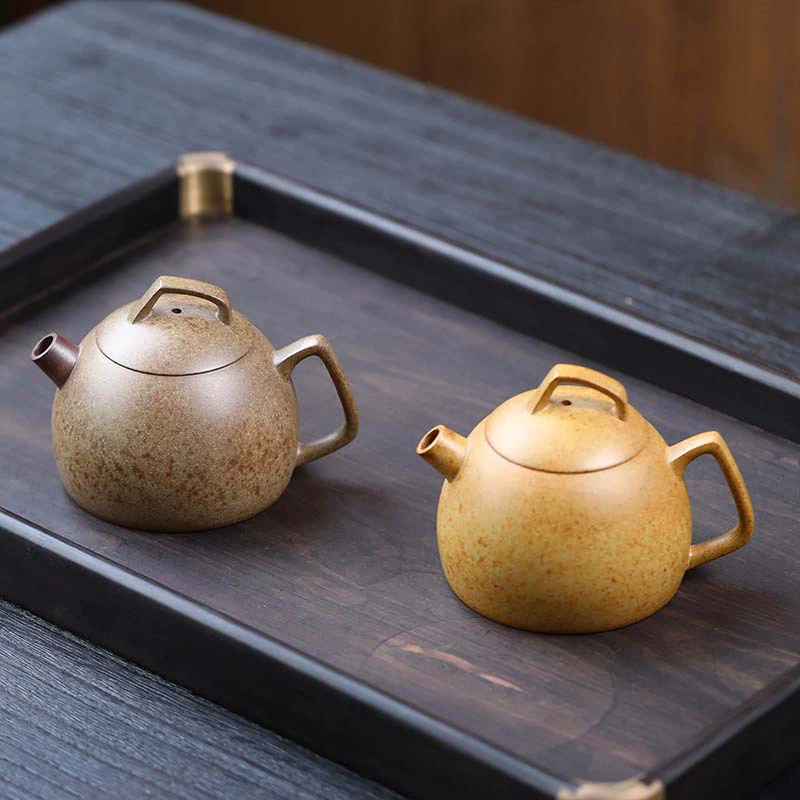 Natural ore, tea set, teapot, 150m