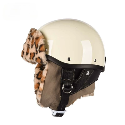 Motosiklet dəbilqələri — Cruise Motorcycle Women's Electric Vehicle - xs-helmet-beret-sf-express-free-shipping-helmet-color-remarks