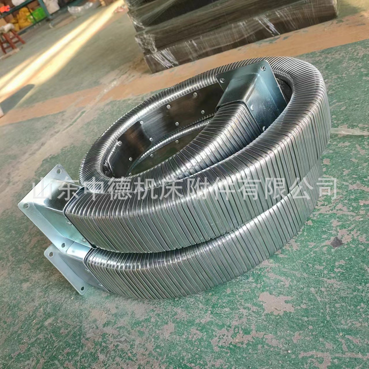 矩形金属软管金属拖链 全封闭数控机床软管保护套 封闭矩形软管