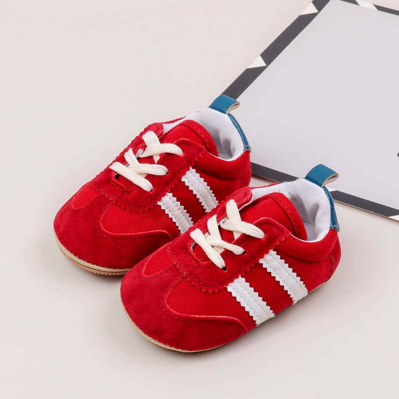 Spring and Autumn Infant Soft Soled Casual Shoes Men's and Women's Stylish Anti-Slip Toddler Shoes New BLS4034