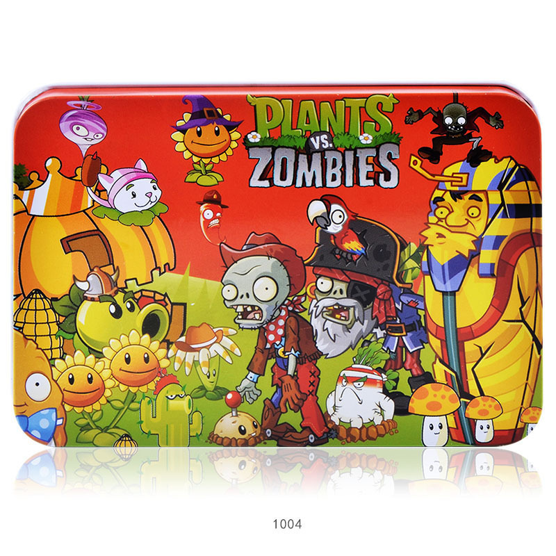 Transfronterizo 100 piezas de caja de hierro puzzle infantil educación temprana rompecabezas dibujos animados de madera agencia de educación plana al por mayor