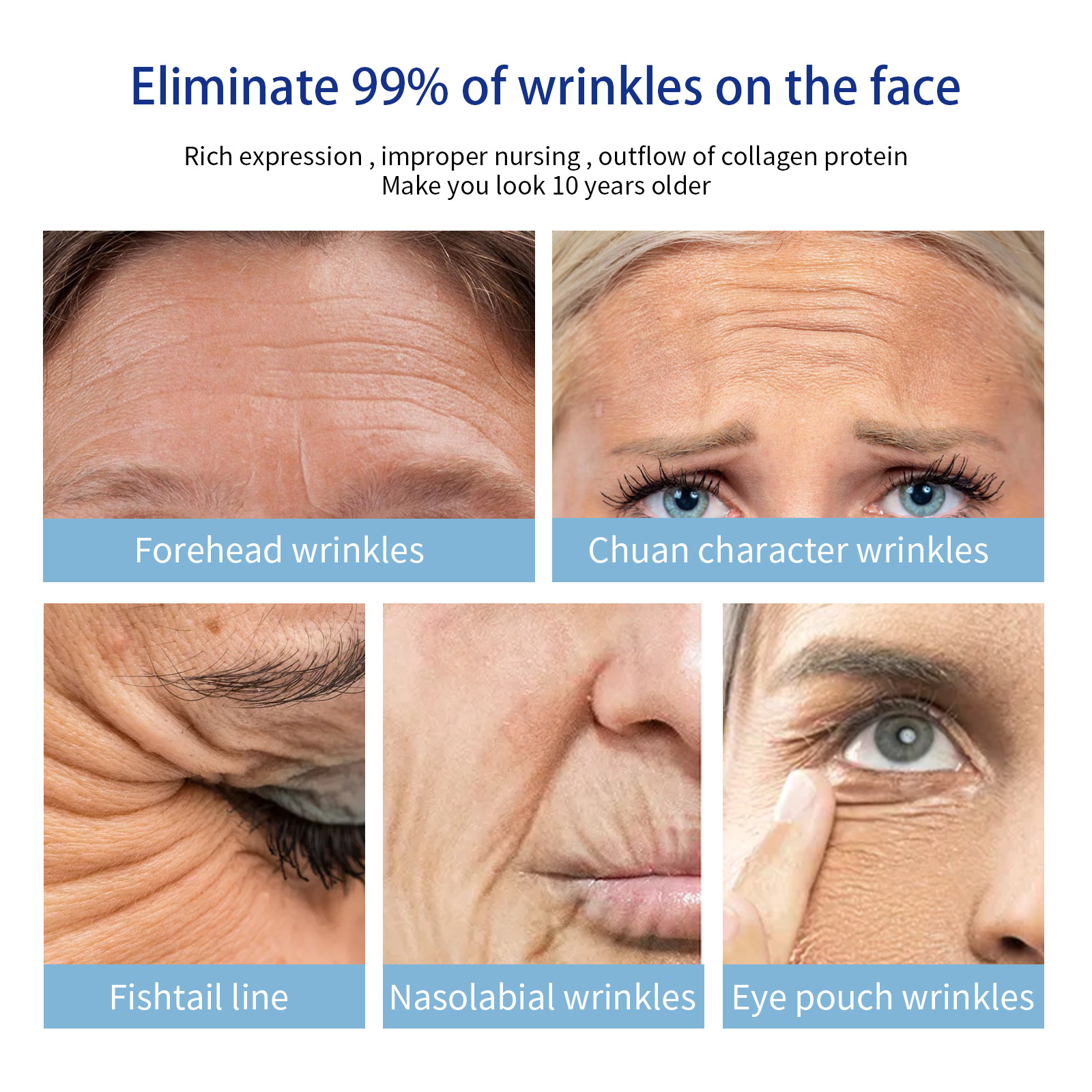 Eelhoe Facial Essence Daily Moisturizing and Brightening Lifting Skin Elasticity Smooth Moisturizing Skin Care Essence