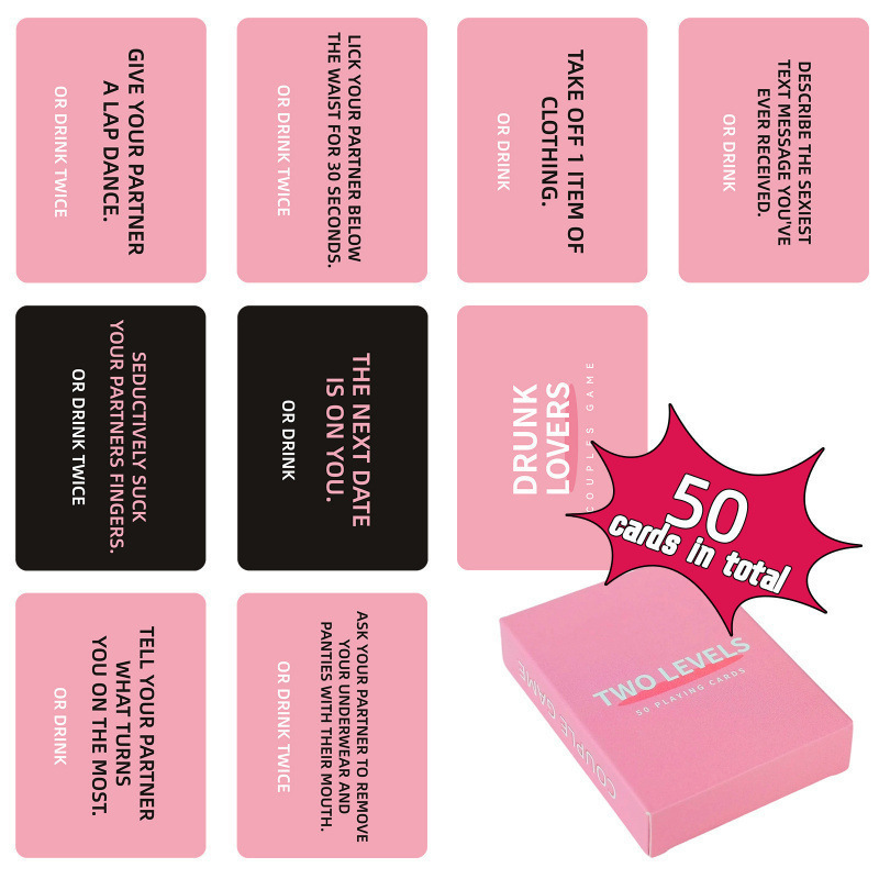 Cross-border Interaction Cards, Date-themed Couple Fun Questions And Answers, To Enhance Relationships, Couple's Board_voghion.com