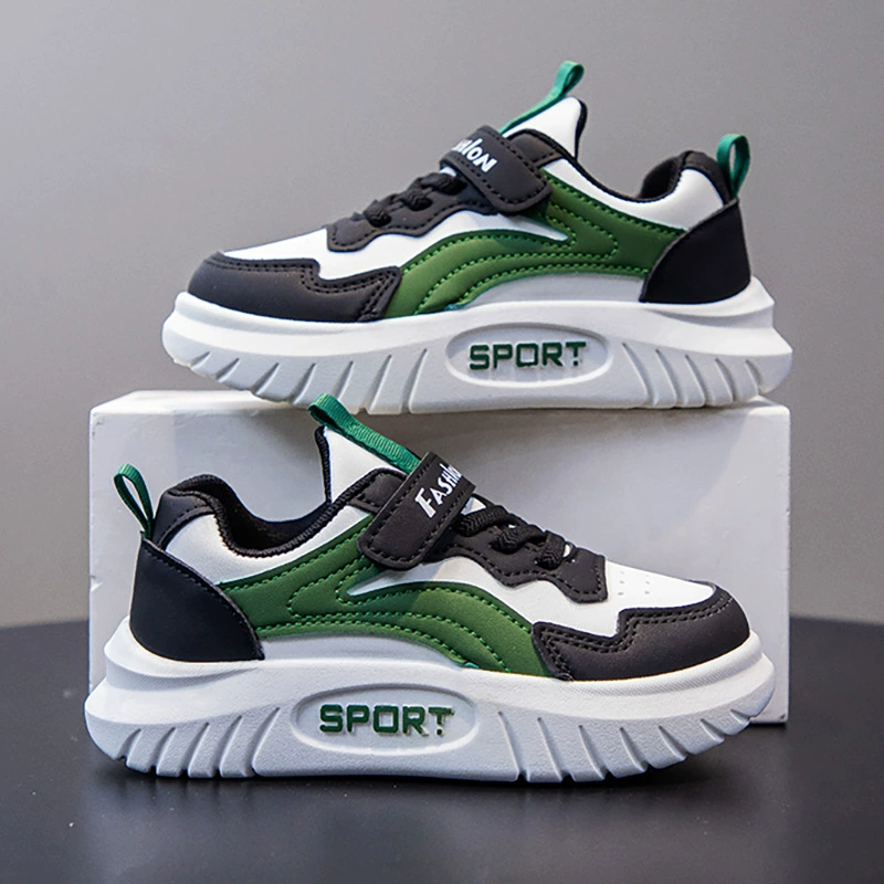 Детские кроссовки для мальчиков кроссовки осенний новый стиль s трендовая детская обувь дикая мягкая подошва большие детские кроссовки для мальчиков