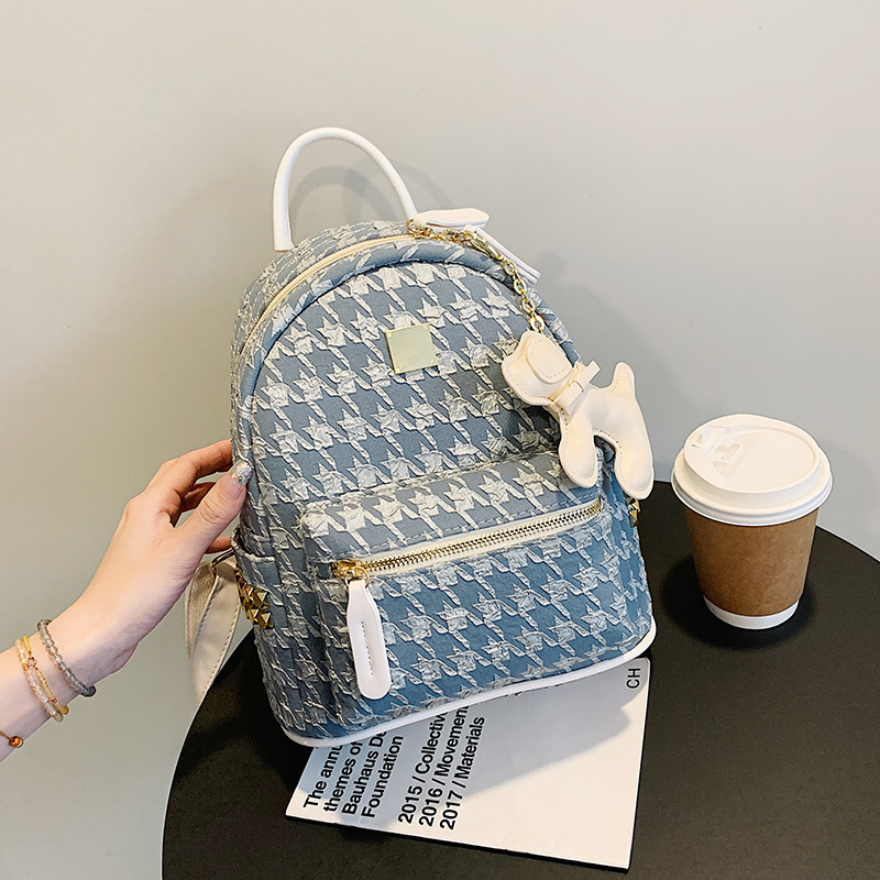 블루 + 강아지 장식품