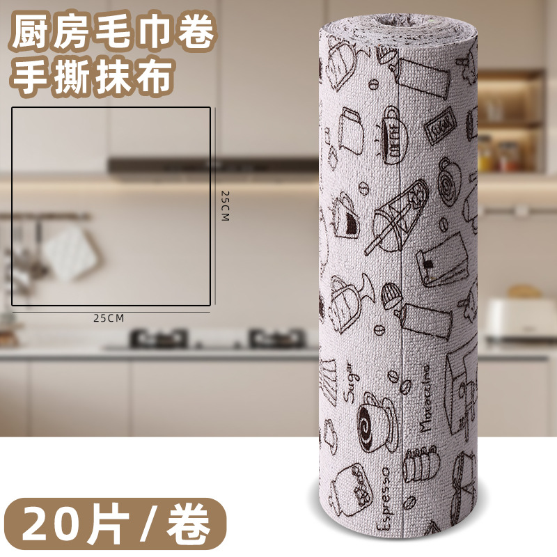 mano transfronteriza rasgar toallas toallas punto de ruptura semanal lanzamiento perezoso lavavajillas toallas de cocina hogar no pierda pelo espesar toallas de limpieza